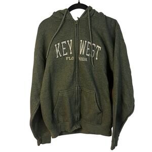 Pacific & Co. Green Key West Full Zip The Perfect Hoodie Size Medium Destination
